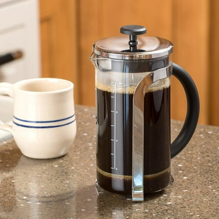 

Aerolatte French Press Coffee Maker Brews 8 Servings 34-Ounce