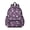 Princess and Unicorn, variant on Princess and Fairy Black Pattern Backpack for School, Cute School Bag with Adjustable Shoulder Straps and Padded Back, 13.4"x11"x4.7"