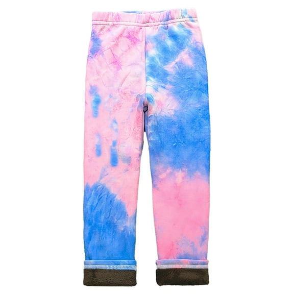 RUTAYY Toddler Children Plush Thermal Pants Girls Casual Leggings Fashion Slim Fit Pants For Baby Trouser Leisure Infants Pants