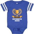 thumbnail image 3 of Inktastic Achievement Unlocked New Character Created White Text Boys or Girls Baby Bodysuit, 3 of 5