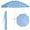 Blue, variant on Costway 7.2 FT Portable Beach Umbrella Tilt Sand Anchor Cup Holder W/Carry Bag
