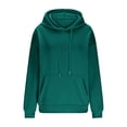 thumbnail image 7 of Chiccall Women's Loose Fit Hoodies Plus Size Long Sleeve Hooded Sweatshirts Fall Winter Casual Oversized Pullover Tops 2025 Trendy Pocket Clothes, 7 of 7