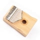 thumbnail image 3 of Piano de pulgar de 17 tonos, instrumento musical portátil para principiantes, para escenarios versátiles, 3 of 5