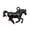 F, variant on SmartBy Metal Horse Pendant Retro Horse Charm Vintage Running Horse Pendant for Jewelry Making DIY Earrings Keychains Necklaces Craft Projects