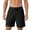 Black#01, variant on Mens Athletic Shorts with Zipper Pockets Breathable Mid-Thigh Length Running Shorts for Men Lightweight Quick-Dry Drawstring Waist Sweat Shorts Versatile Solid Color Plus Size Shorts 3XL