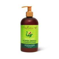 SheaMoisture Power Greens Deep Conditioner for Curly Hair with Kale, Moringa and Avocado, 13 fl oz