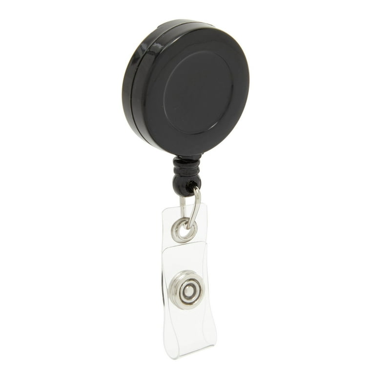 100 Pack Retractable Badge Reel, ID Holders for Nurses and Teachers, Office  Supplies, White (26.5 in) : : Office Products