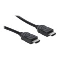 thumbnail image 3 of Manhattan High Speed HDMI Cable - ARC, 3D, 4K@30Hz, HDMI Male to Male, Shielded, 3 ft., Black, 3 of 4