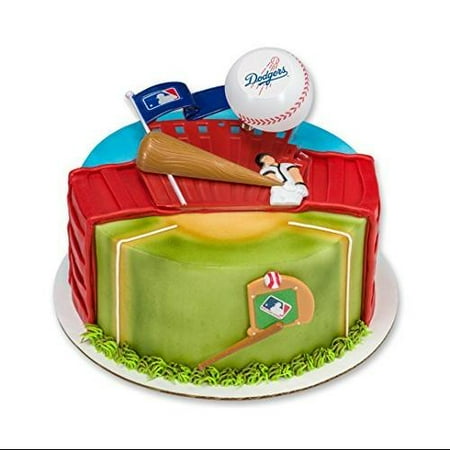 Mlb Los Angeles Dodgers Home Run Baseball Cake Topper Decorating