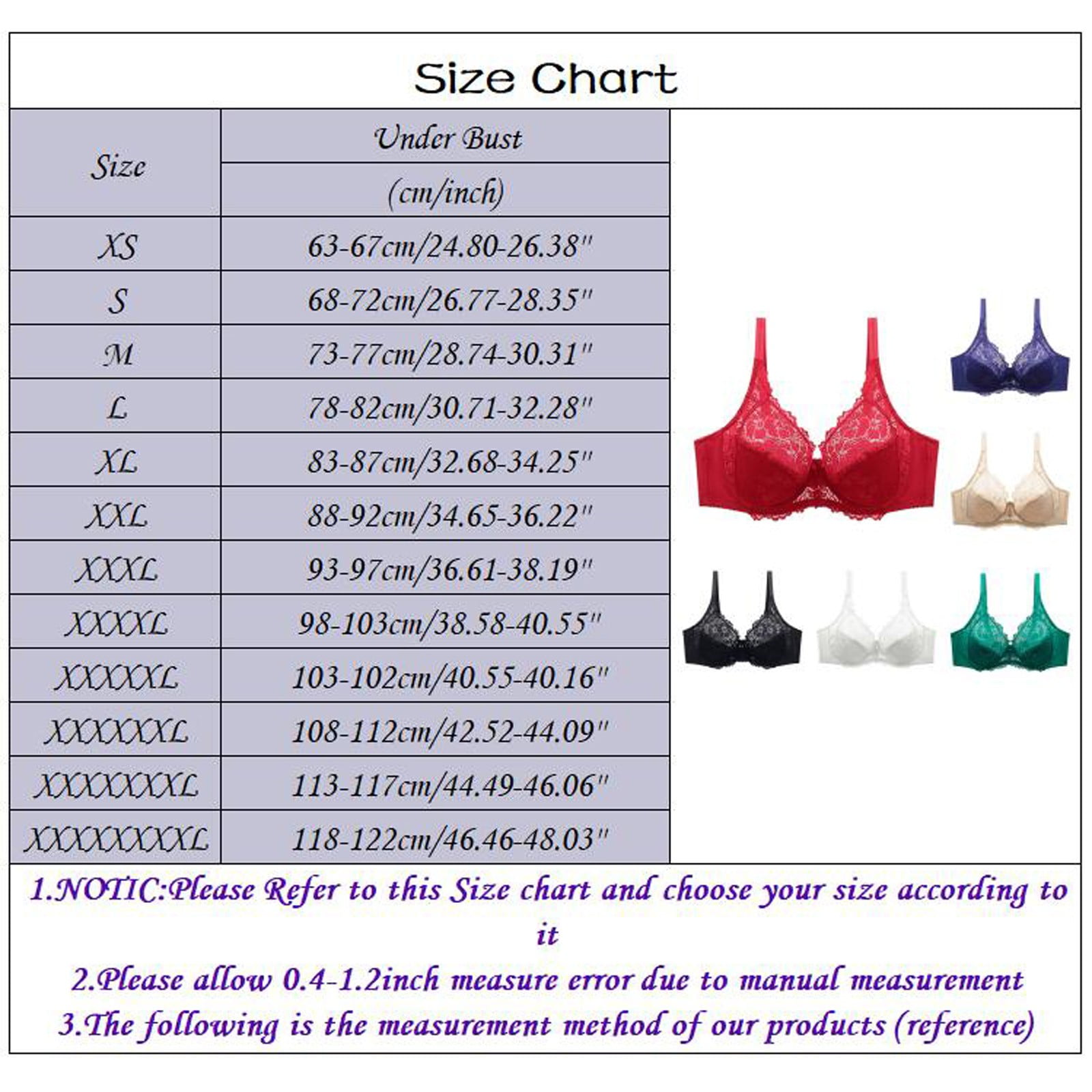 Women's Lace Ultra Thin Large Size Bra European And American Solid Color Bra