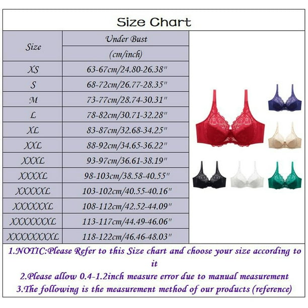CAICJ98 Sports Bras for Women Women's Underwire Unlined Bra Minimizers Non-Padded  Bra Full Coverage Lace Mesh Sexy Sheer Plus Size Bra,Pink 