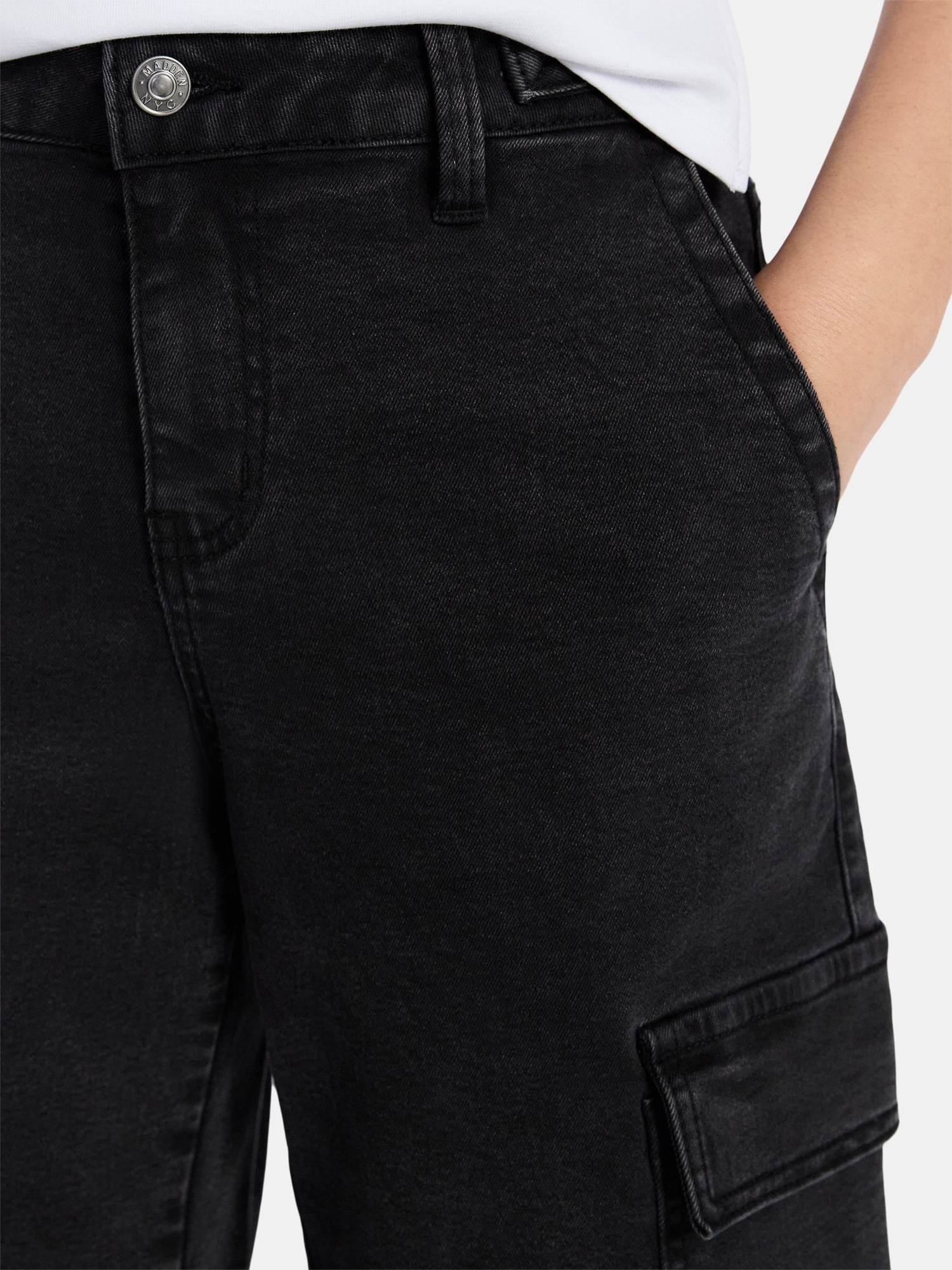 Madden NYC Women’s Side Tab Jorts, Sizes 00-18
