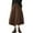 Coffee, variant on Cavosen High Waisted Skirts for Women Midi Skirts A Line Solid Short Skirts Trendy Date Night Club Skirt