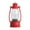 Red, variant on Visland Decorative Candle Lantern LED Flameless Light, Plastic LED Candle, Indoor %26 Outdoor Hanging Vintage Lights, Halloween Christmas Day Decoration