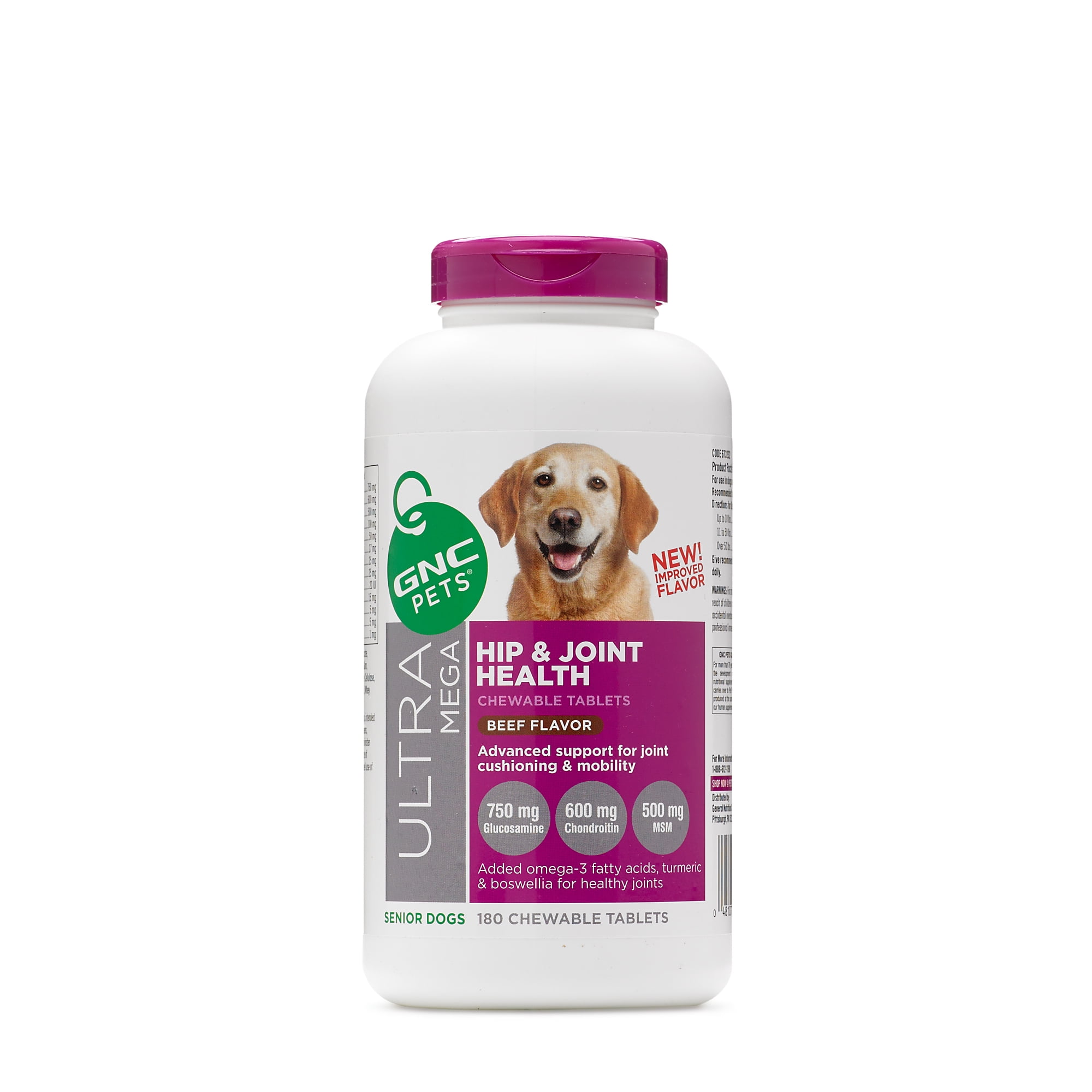 gnc pets hip & joint health