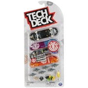 Tech Deck, Ultra DLX Fingerboard 4-Pack, Element Skateboards Collectible Mini Skateboard