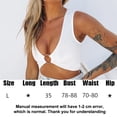 thumbnail image 2 of Verano nueva cintura expuesta cuello en V pecho círculo pequeño chaleco femenino Zhivalor BST3013525-1, 2 of 5