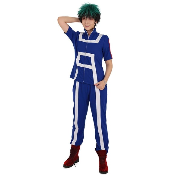 miccostumes Uniforme de Gym Unisexe UA pour Lycée Tenue de Sport Cosplay (Moyen)