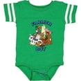 thumbnail image 3 of Inktastic Farmer Boy with Happy Farm Animals Boys or Girls Baby Bodysuit, 3 of 5