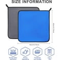 thumbnail image 5 of 20 Count Microfiber Cleaning Towels for Cars 800 GSM Thick Plush Microfiber Cleaning Cloth Dusting Cloth Auto Detailing Absorbent Towels for Car Kitchen Window, 15.75 Inch(Grey and Blue), 5 of 14