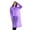 Purple, variant on Raincoat, ZzCityTK Waterproof Reusable Adult Rain Jacket, Thick EVA Material Outdoor Hiking Travel Coat with Hood, Purple