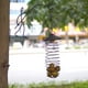 thumbnail image 3 of Comedero para aves a prueba de ardillas con 4 puertos de alimentación - Diseño metálico de muelle - comedero colgante exterior de 45x16 cm para decoración de jardín, 3 of 3