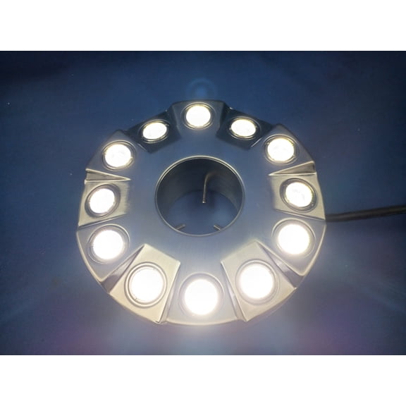 OceanMist QL52W White LED Underwater Pond Light Ring