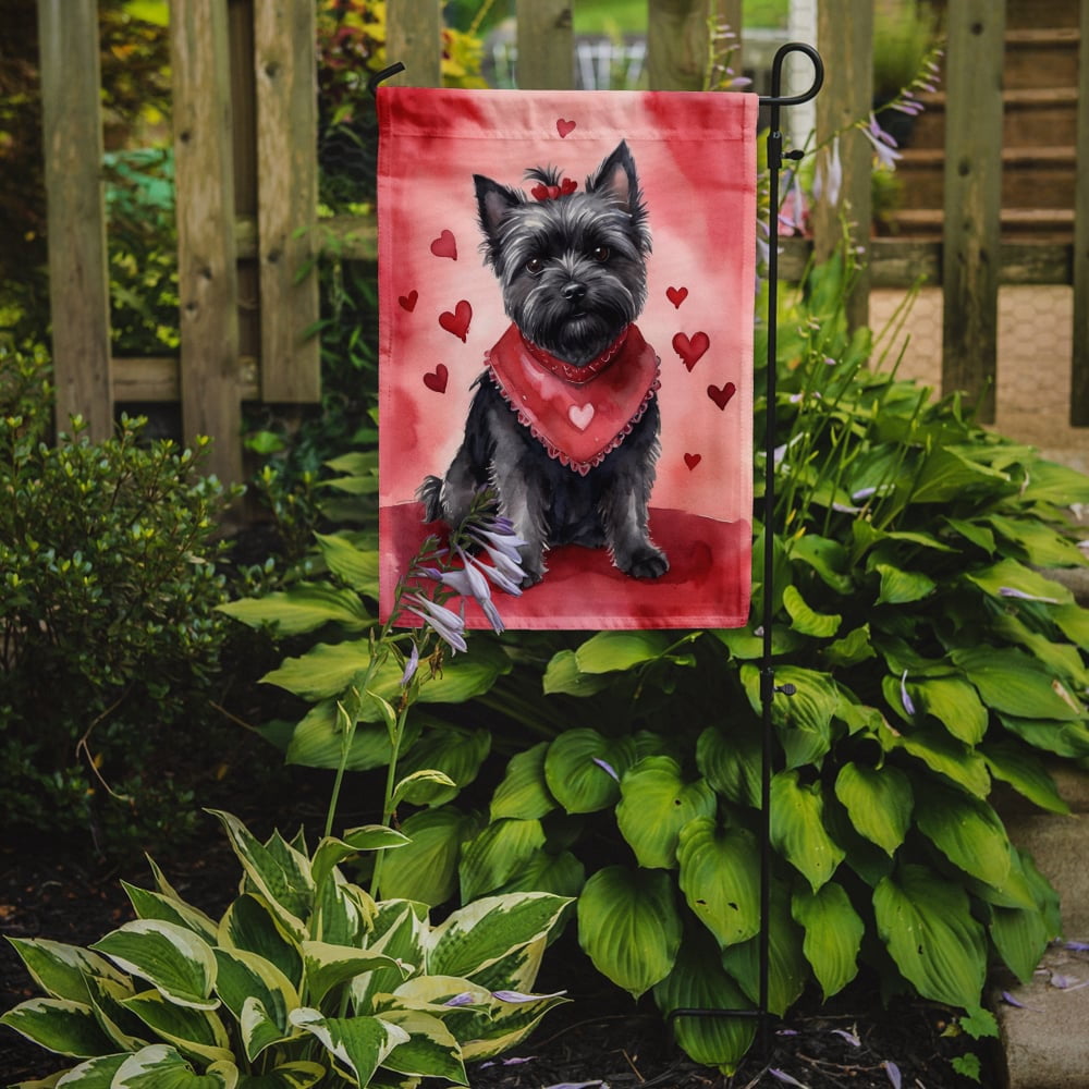 Cairn Terrier My Valentine Garden Flag 11.25 in x 15.5 in