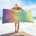 thumbnail image 2 of Gorgeous Scale Beach Towel Microfiber Sand Free Pool Towels -Quick Dry Super Absorbent Lightweight Thin Novelty Beach Towels For Gilrs Kids Teens Adults Large Beach Towel, 2 of 7