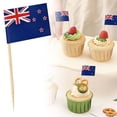 thumbnail image 1 of Country Flag Toothpicks | Cake and Burger Decorative Sticks | Flags for Themed Meals, 1 of 5