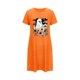 thumbnail image 5 of Camisón corto de talla grande para mujer, camisón de manga corta con estampado de pecho a la moda, camisón para mujer, 5 of 5
