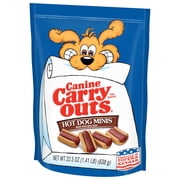 Canine Carry Outs Hot Dog Minis Dog Treats, 22.5oz Bag