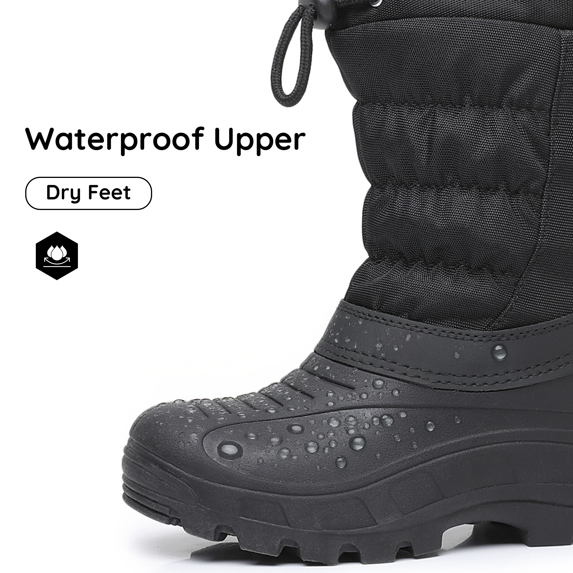 Apakowa Boys & Girls Snow Boot photo 3