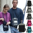 thumbnail image 2 of JoyMoreHome Travel Neck Pouch Neck Wallet with RFID Blocking Passport Holder Travel Pouch Neck Wallet Family Passport Holder Organizer Case, 2 of 5