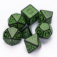 thumbnail image 2 of cusdie 7-Die Acrylic DND Dice, Druid Polyhedral Dice Set for Role Playing Game Dungeons and Dragons D&D Dice MTG Pathfinder, 2 of 5