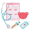 Carolilly Wooden Puzzle Early Education Doctor Role Playing Medical Play Set