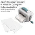 thumbnail image 3 of TFixol 2-Piece Embossing Machine Cutting Plates, 22x15x0.3cm, Compatible with A5 Models, Durable Polycarbonate Plastic, 3 of 6