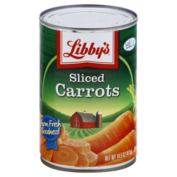 Libby'sÂ® Sliced Carrots 14.5 oz. Can