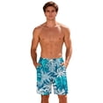 thumbnail image 5 of Lutiedan Mens Swim Trunks Hawaiian Bathing Mesh Lining Swimsuits Summer Beach Bathing Suit Swim Shorts Quick Dry Board Shorts with Pockets, 5 of 9