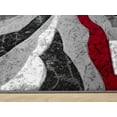 thumbnail image 3 of Modern Abstract Area Rug Hand Carved Contemporary Geometric Vibrant Colors Carpet for Living Room Bedroom Design PR1002, 3 of 8