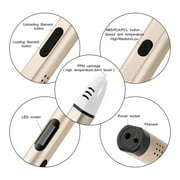3D Pen with Filament Refills - 3D Doodler Drawing Printing Printer Pen Bonus 5 Colors for Kids Adults Arts Crafts Model DIY, Non-Clogging