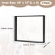 thumbnail image 3 of Paquete de 2 Marcos de Flores Prensadas de Madera, Marco de Imagen Flotante de Acrílico Doble de 10 x 12 Pulgadas para Flores Secas/Mesa/DIY/Artesanías [Negro], 3 of 7
