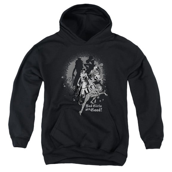 Dc - Bad Girls Are Good - Youth Hooded Sweatshirt - Small