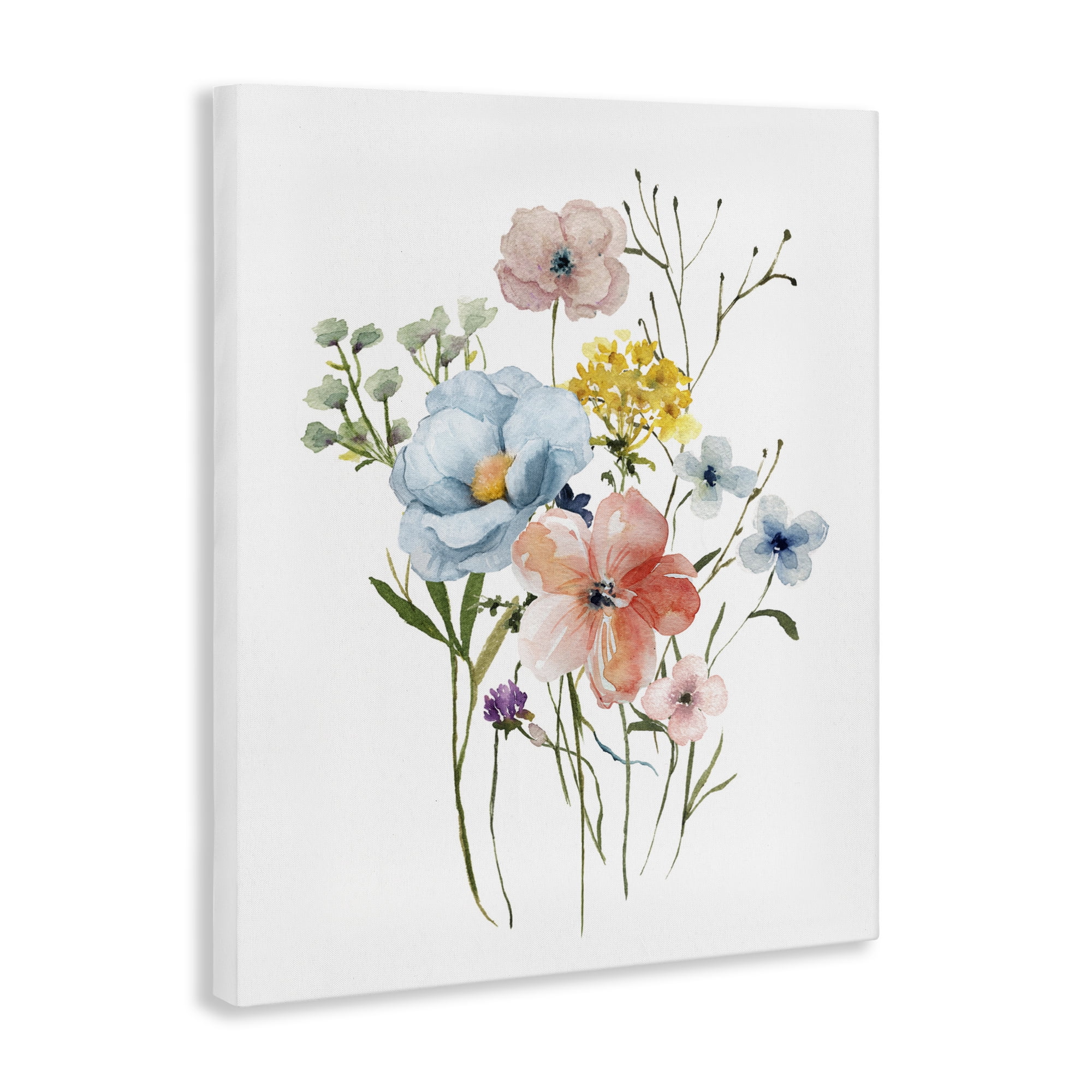 Stupell Industries Spring Meadow Wild Flowers Canvas Wall Art, design by Livi Finn
