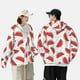 thumbnail image 4 of Balery Watermelon Sudadera ligera de manga larga con capucha y protección solar UPF 50+ para hombre y mujer, ideal para pesca y running-Small, 4 of 7