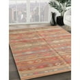 thumbnail image 3 of Ahgly Company Machine Washable Indoor Rectangle Contemporary Orange Area Rugs, 3' x 5', 3 of 7