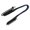 60cm, variant on Braided PCIe 5.0 X16 Right Oriented Graphics Card Extender 270 Degree Bend
