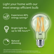 Philips Ultra Efficient LED 60-Watt A19 Light Bulb, Soft White, Non-Dimmable, E26 Base (1-Pack)