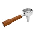thumbnail image 2 of Tnarru Porte-Café Espresso Sans Fond de 58 mm, Réutilisable, Porte pour Cafetière Fine pour Machine à Café Maison C1, 2 of 8