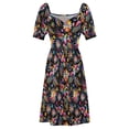 thumbnail image 5 of Mexican embroidery seamless pattern Sleeveless Dress beach dress women's fashion dresses women dress Women's evening, 5 of 7